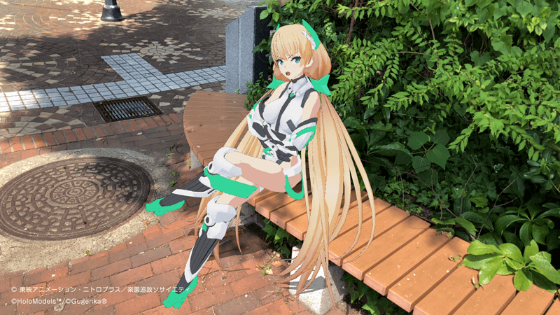 AR「アンジェラ・バルザック」ポーズ#1
