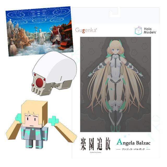 楽園追放』のアンジェラがARフィギュアとして登場！