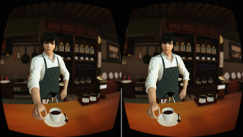VRカレシ(スマホ画面)
