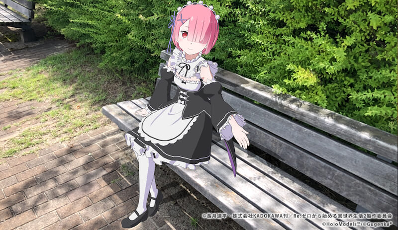 リゼロ等身大デジタルフィギュア全5種の発売が決定！「精霊パック」AR