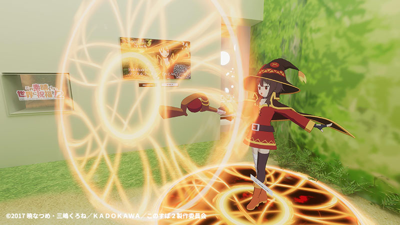 エミリアの膝枕、めぐみんの爆裂魔法を体験できるVRショップがXWorldに