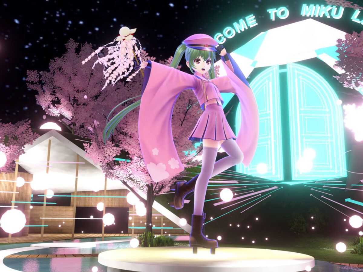 u*a様 緑　和シリーズ　和ボレロ MIKU LAND 2022 YOSAKURA」新エリアでVRショー『千本桜演舞、Yellow