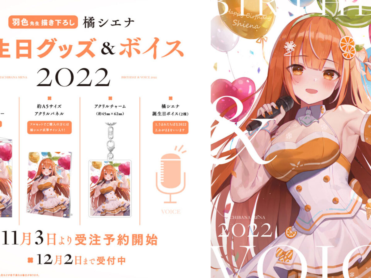 新品】ぶいすぽっ！ 橘ひなの アクリルパネル ２周年記念 蒸し暑