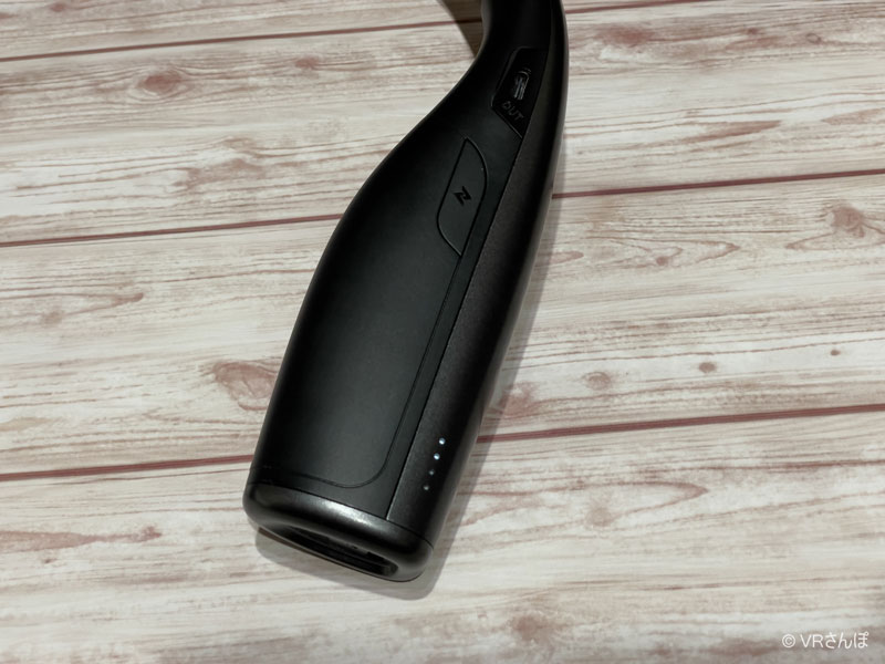 Meta Quest 3対応の首掛け大容量バッテリー「ZyberVR ネックバッテリー