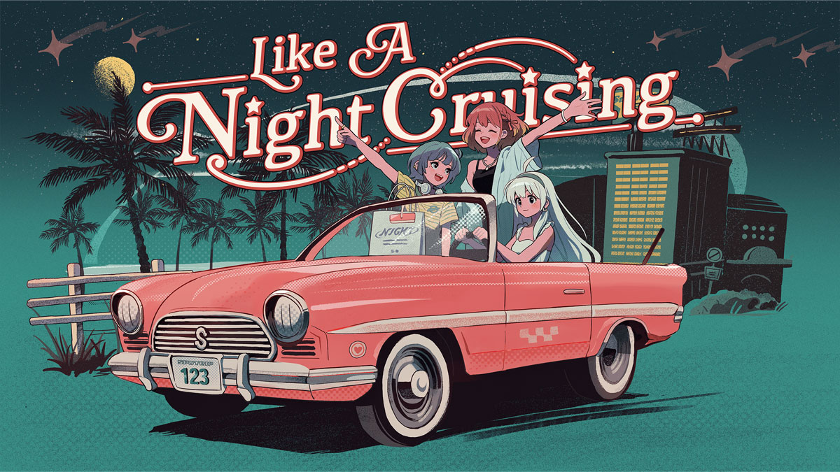 Palette Projectの派生ユニット「Sputrip」、4周年を記念した9thシングル『Like A Night Cruising』リリース！