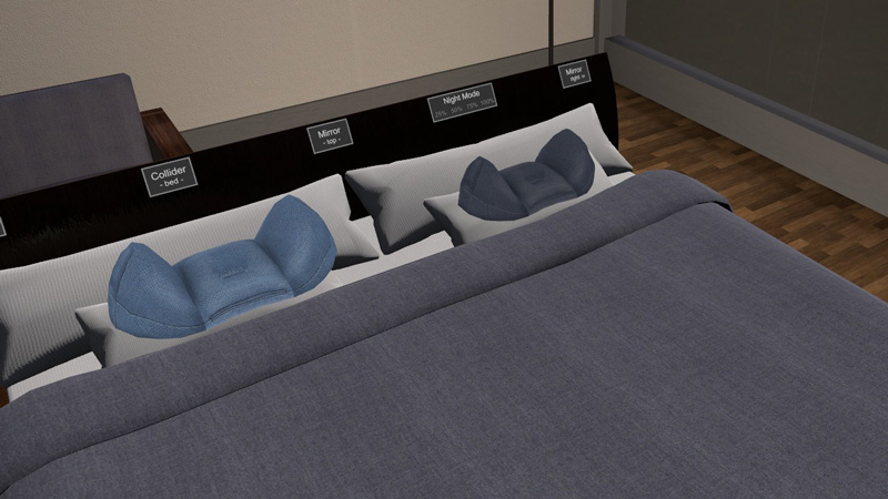 VR睡眠専用まくら「ぶいすいーと」の3Dモデルを配布・販売開始！