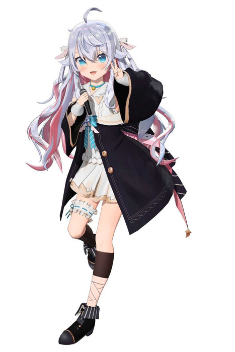 AMICIS、バーチャルアーティスト「カグラナナ」のガラスマウス