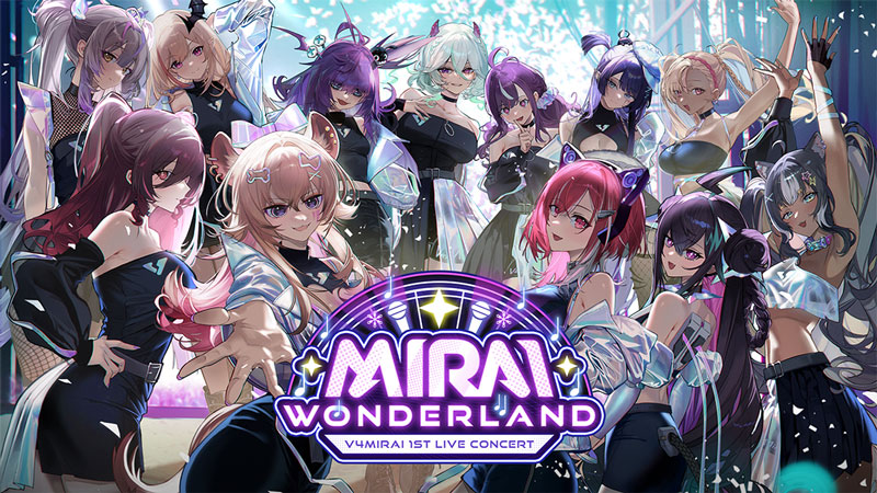 英語圏VTuberプロジェクト「V4Mirai」、3Dスペシャルコンサートを