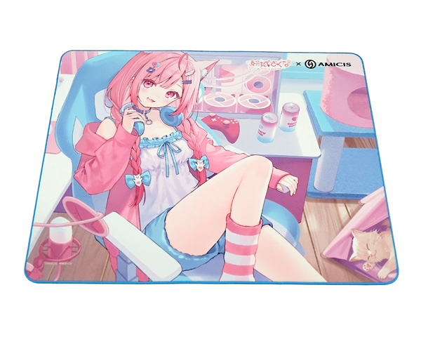 結城さくな AMICIS コラボキーボード マウスパッド 特典フルセット AMICISから「結城さくな限定コラボデバイス」登場！オリジナル