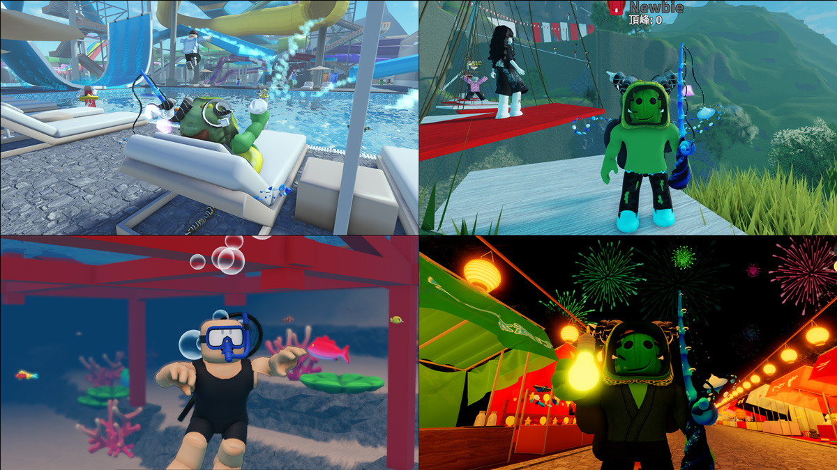 ＜夏休み編＞プールや花火も楽しめる！Robloxで遊べる夏スポット大集合