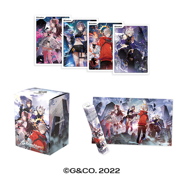 xross　starsカード8枚セット Crazy Raccoon、ぶいすぽっ！、Neo-Porteから24名が登場する