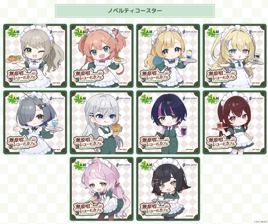 るび様 るび様を崇めるカフェ コースター 特典 JAM AKIHABARA るび様を崇めるカフェ in JAM Akihabara | flagments