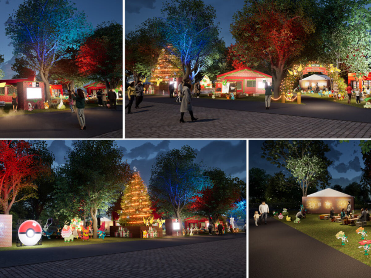 クリスマス仕様のポケモンたちがお出迎え！『Christmas Market in 横浜
