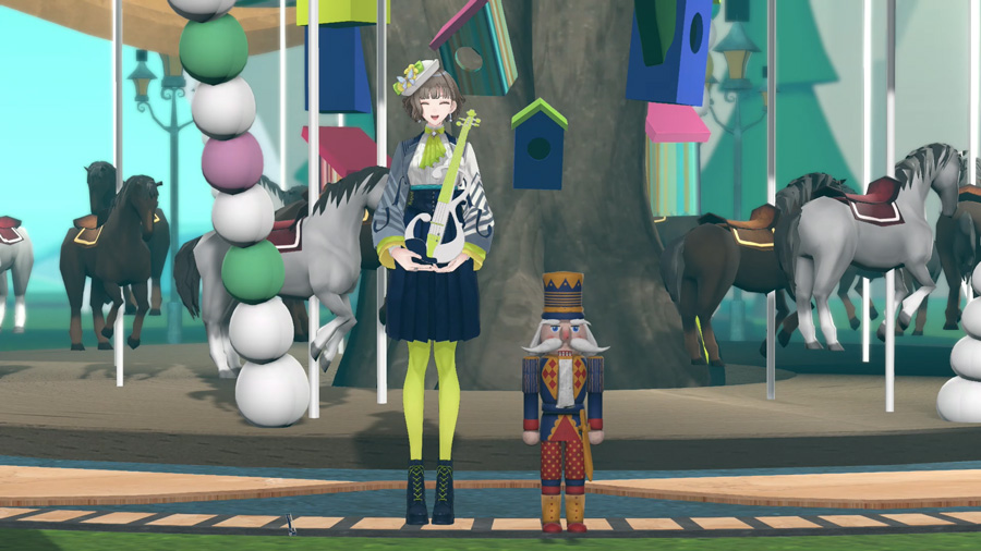 「白玉響ふわり」3Dモデル