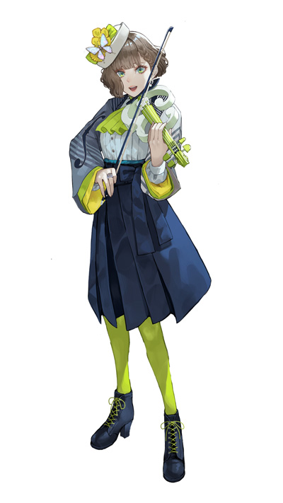 バーチャルヴァイオリニスト・白玉響ふわり