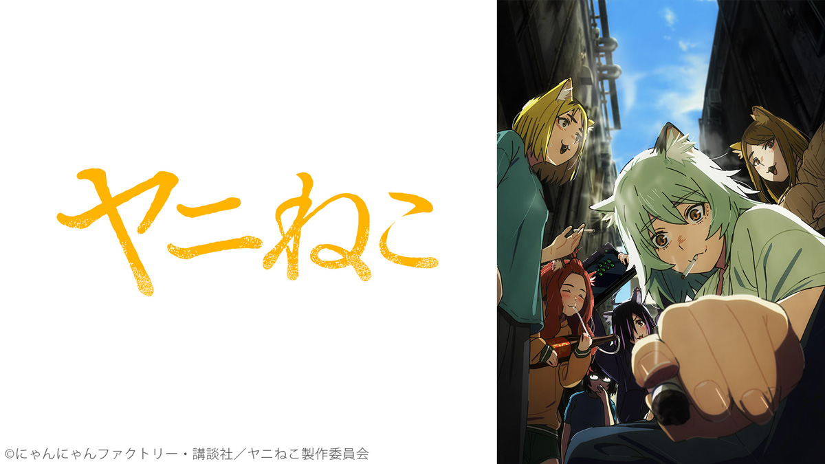 【ニコニコ】2026年夏アニメ初速ランキングTOP10発表！1位『ヤニねこ』は第1話が50万再生突破