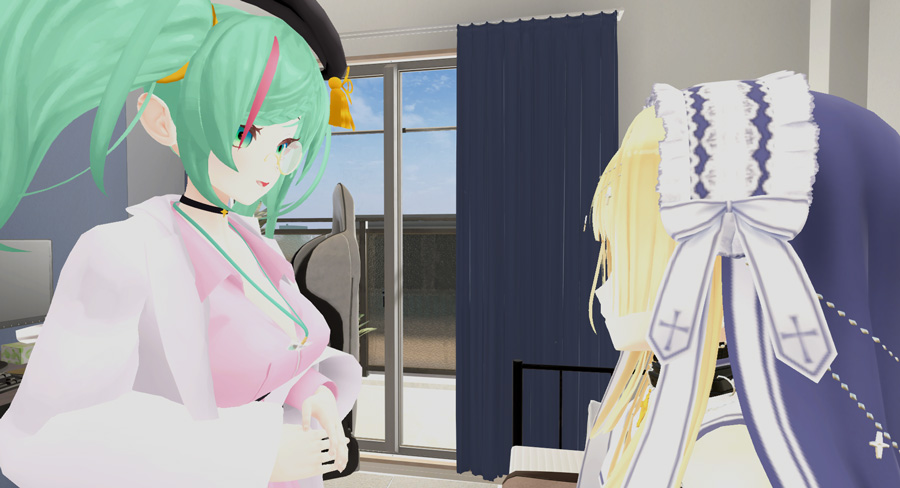 『VRな彼女』VRMアバター機能1