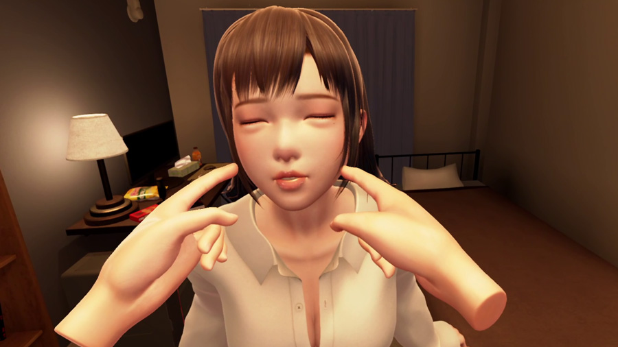『VRな彼女』PCハンドトラッキング対応