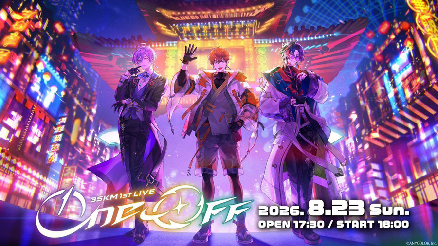 「3SKM 1st LIVE “One-Off”」