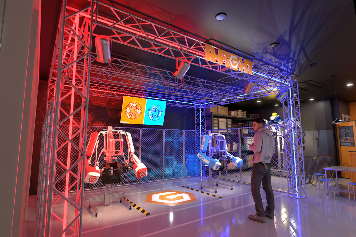 ロボットに搭乗＆対戦できる体験型アトラクション施設『THE ROBOT PARK ODAIBA』が10月15日オープン！